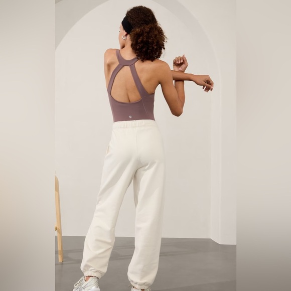 NWT - Athleta Recover Cozy Joggers Fleece Lounge Pants Soft Plush Comfy - Picture 4 of 11